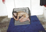 Amateur Slaves locked up in cages