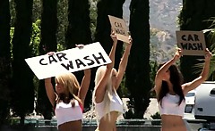 Busty Beauties Car Wash Softcore Trailer