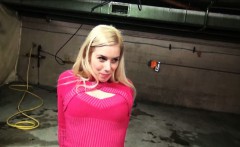Sexy Amateur Blonde Czech Girl Ellen Fucked In Car Park