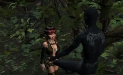 3d Babe Getting Fucked By A Monster In The Woods