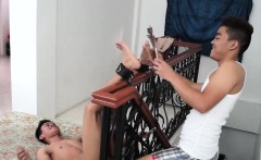 Gay Asian Twink Warren Gets Tickled Naked
