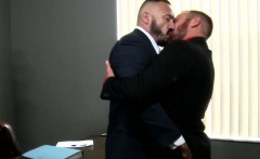 Mature Office Hunk Rimming Before Anal
