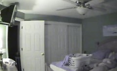 Mother masturbating on camera that is hidden