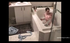 spying my sisters bath masturbation