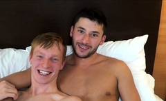 Blond Junior Olympics guy fucked on cam for 1st time