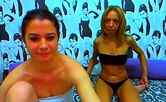 2 petite lesbian girlfriends on webcam