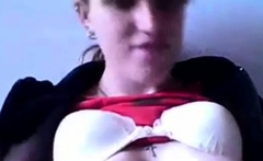 Ugly girl and her boobs