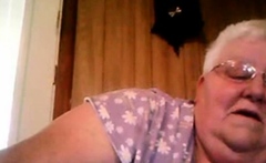 Webcam show from BBW Granny