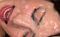 Extreme close up of Japanese teen masturbating Uncensored