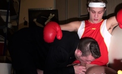 Boxer Stud Anally Drills Boxing Judge