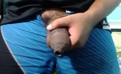 Soft Latino Uncut Big Wet Dick Stroking