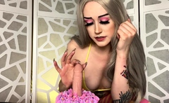 pink drip - cake sitting dildo fucking cambros porn