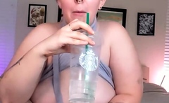 BBW with big boobs on webcam 3 gives ca