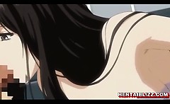 Hot Bigboobs Hentai Sucking Cock And Fucking In The Bathtub